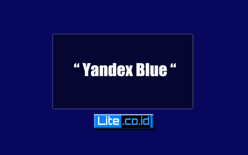 Yandex Blue